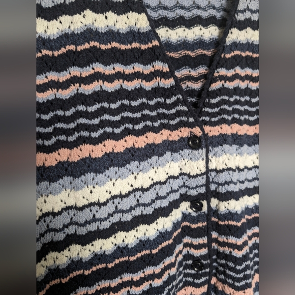 Vintage Northern Reflections Crochet Vest - Picture 6 of 6